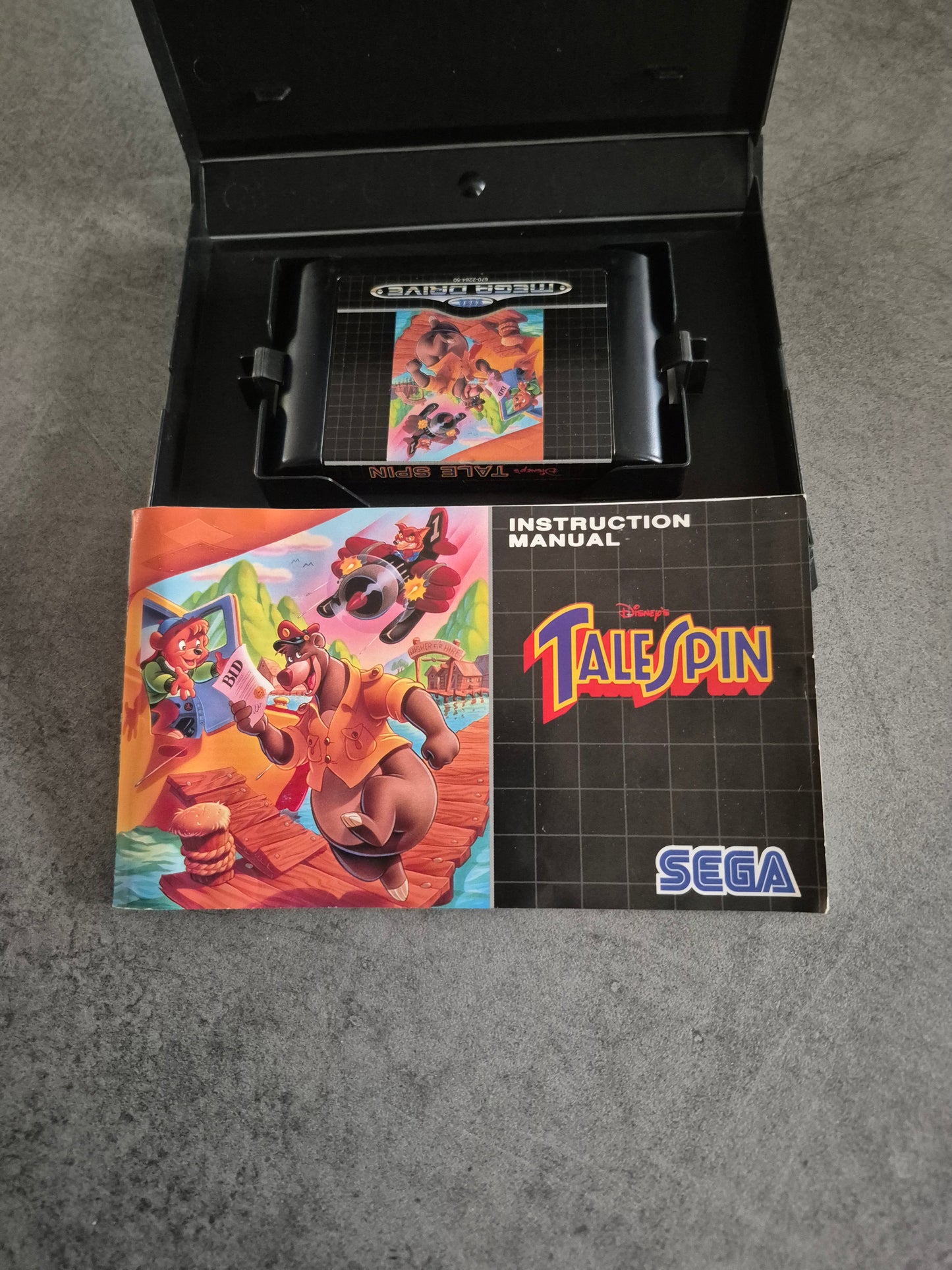 Jeu Talespin Sega Megadrive Mega Drive Complet PAL