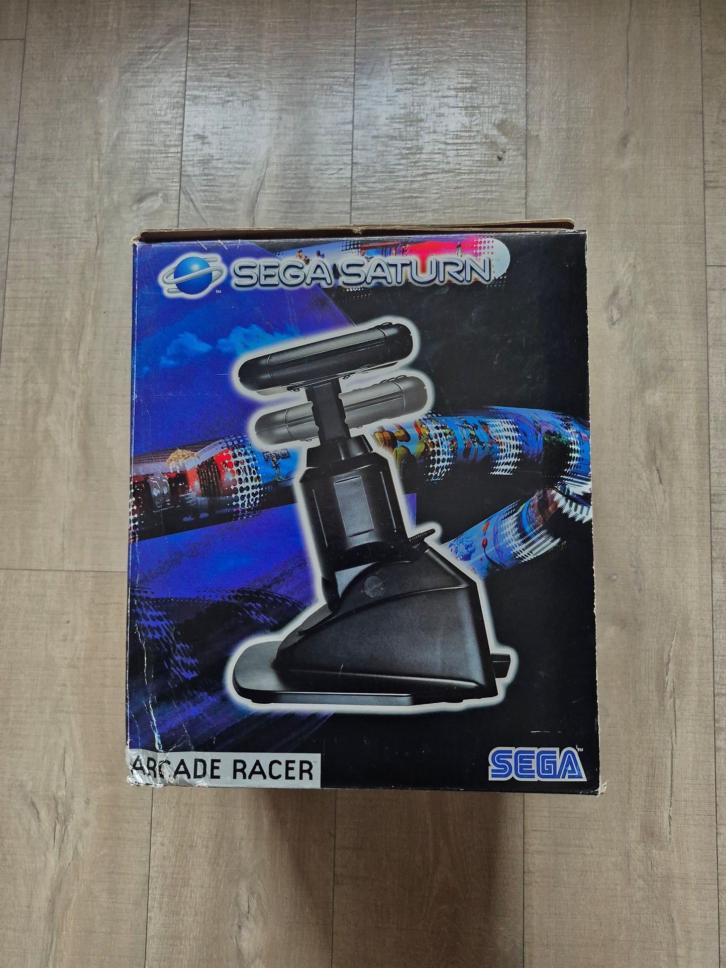 Volant Sega saturn Arcade racer pack daytona usa complet pal fr