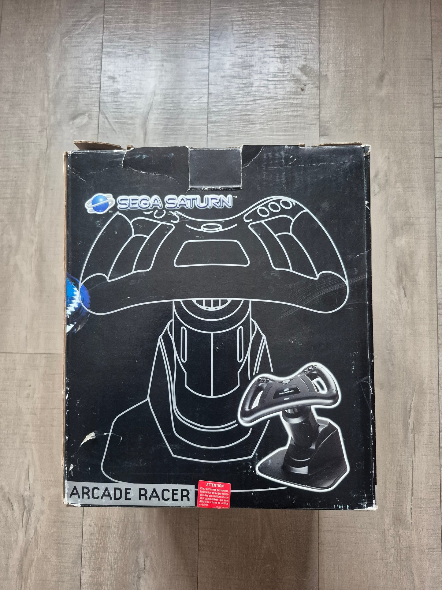 Volant Sega saturn Arcade racer pack daytona usa complet pal fr