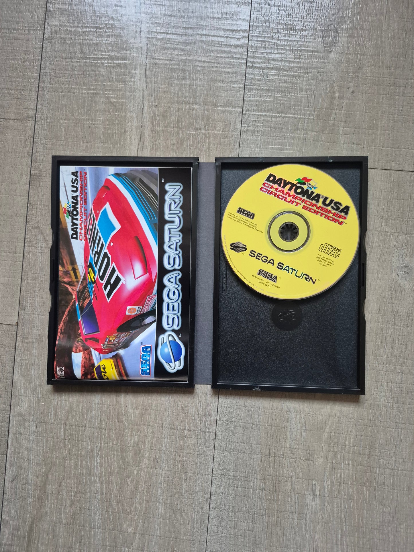 Volant Sega saturn Arcade racer pack daytona usa complet pal fr
