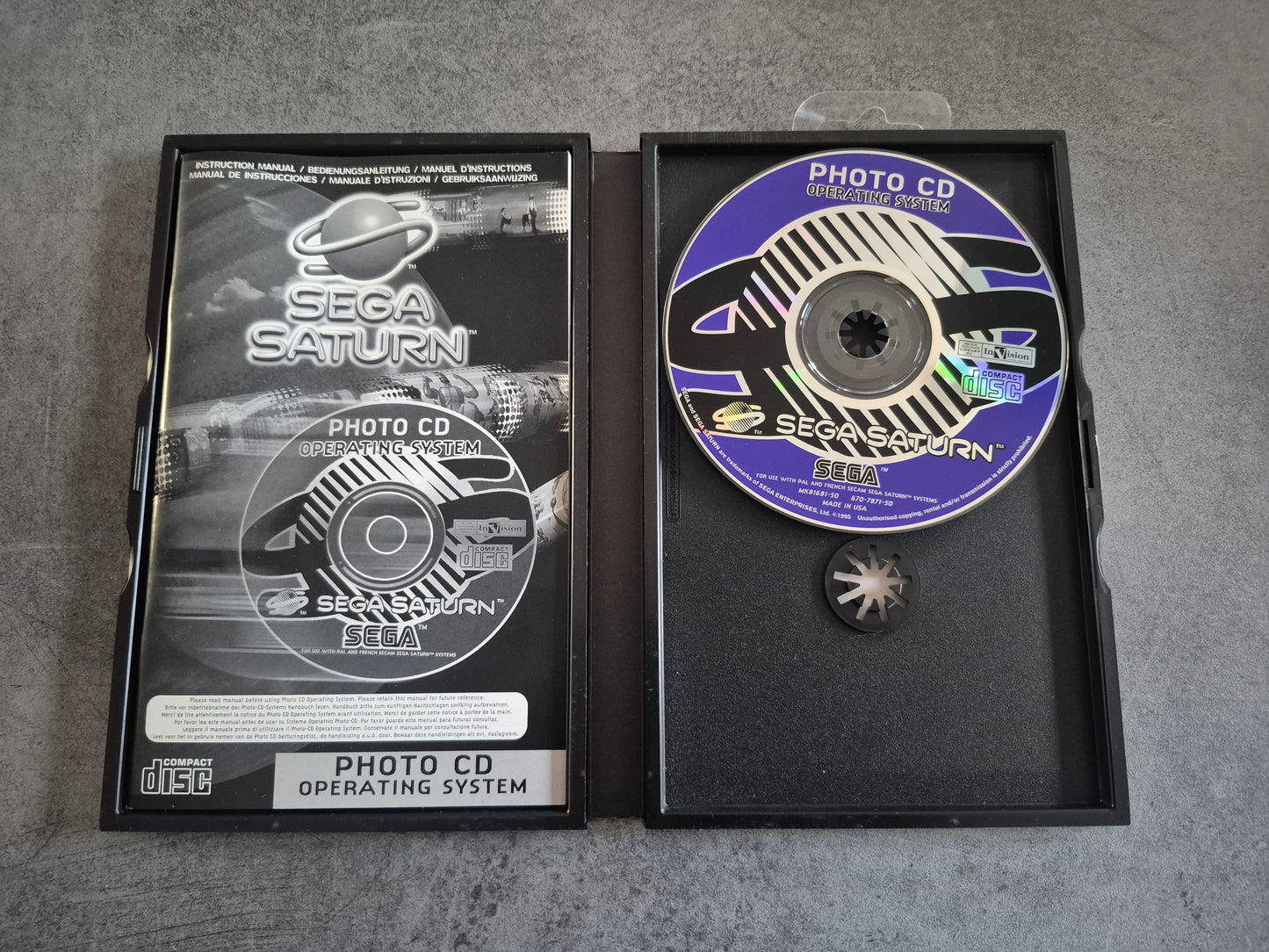 Photo CD Operating System- Sega Saturn - PAL FR / Euro  Complet