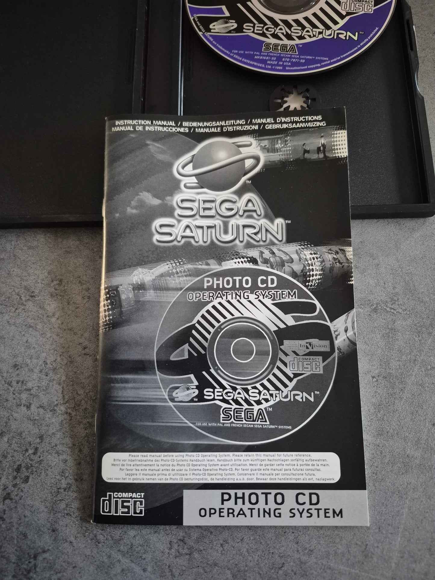 Photo CD Operating System- Sega Saturn - PAL FR / Euro  Complet