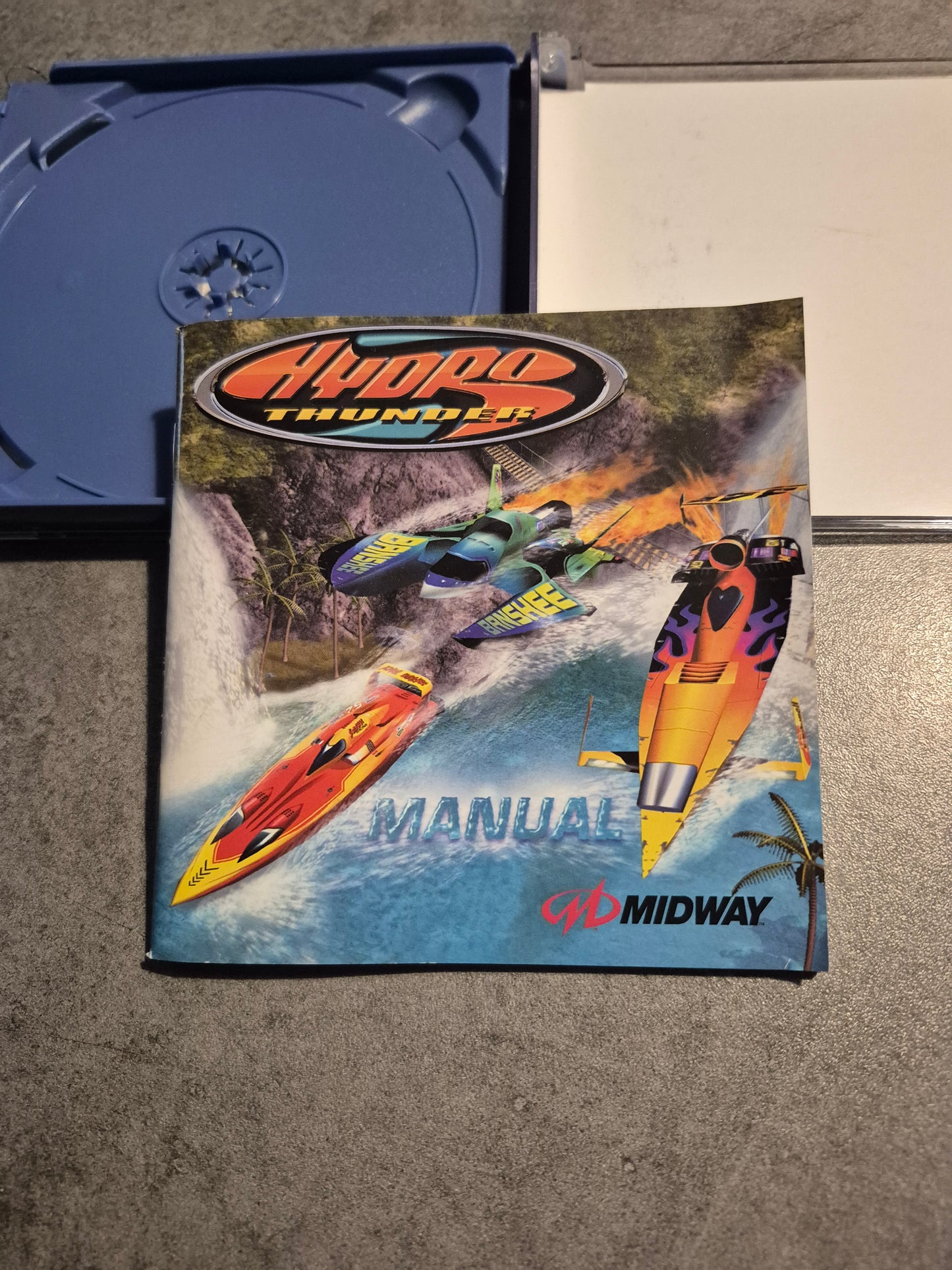 Jeu Sega Dreamcast Hydro Thunder complet pal euro Fr