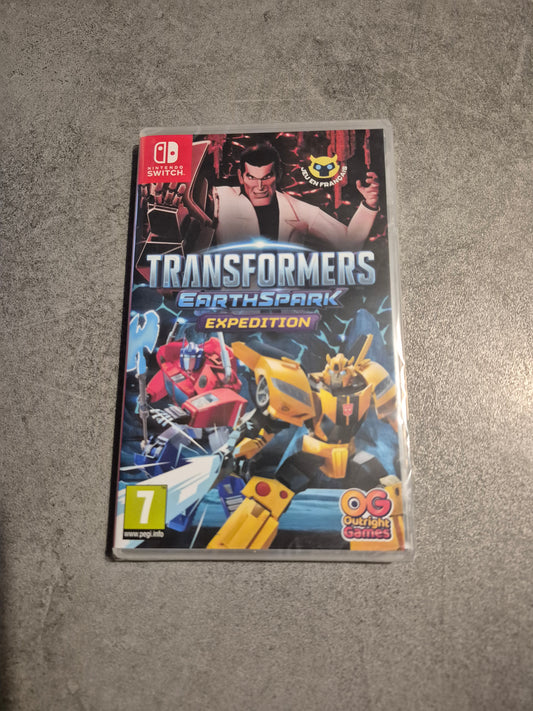 Jeu Transformers Earth Spark Expedition - Nintendo Switch - Neuf Scellé Pal Fr