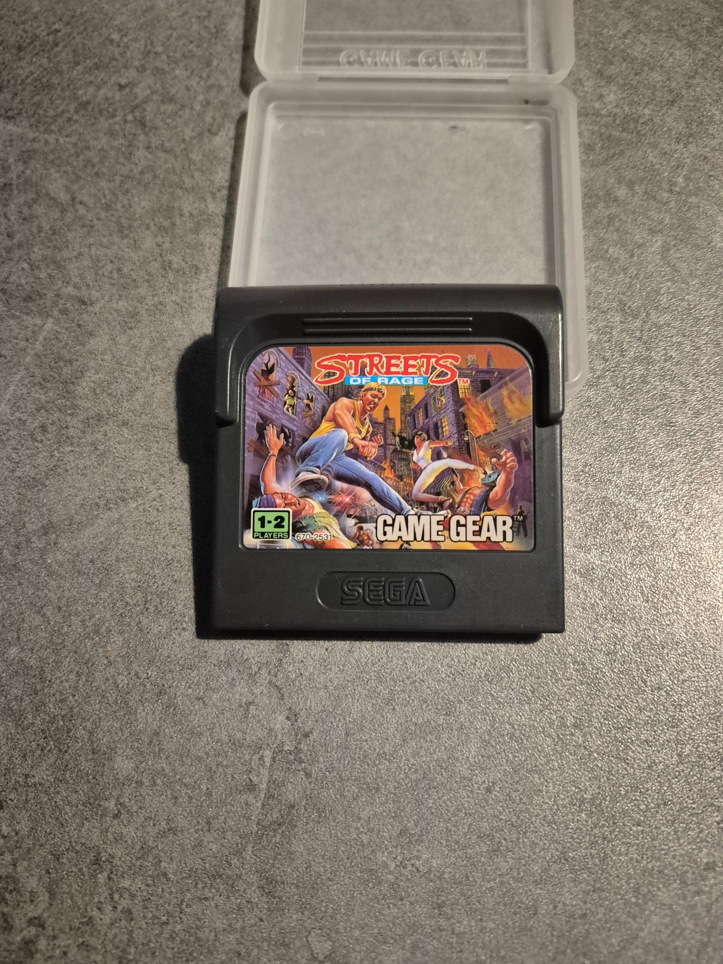 Jeu Sega Game Gear Gamegear Streets of Rage pal euro