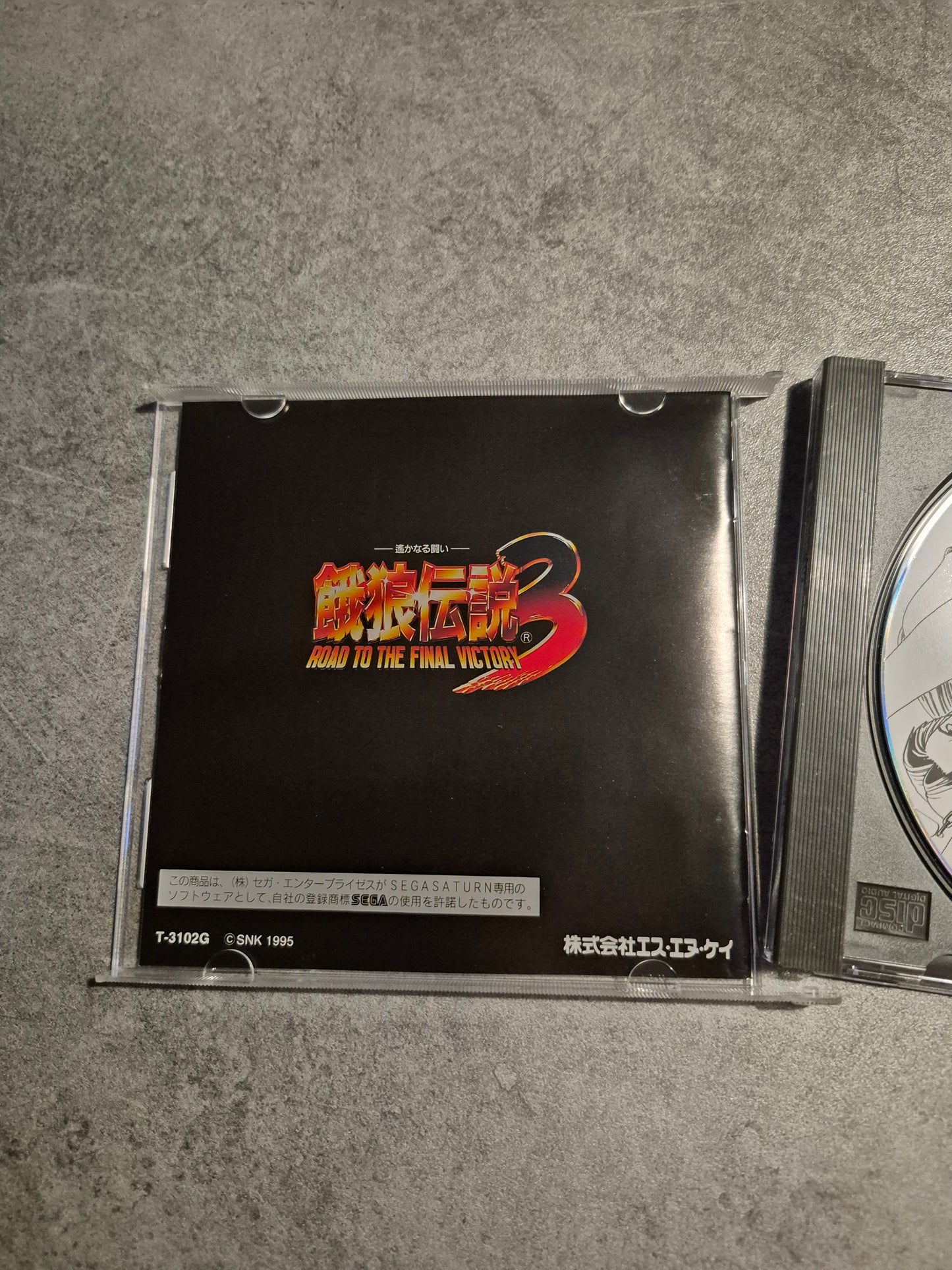 Jeu Fatal Fury 3 japan authentique version originale Sega Saturn