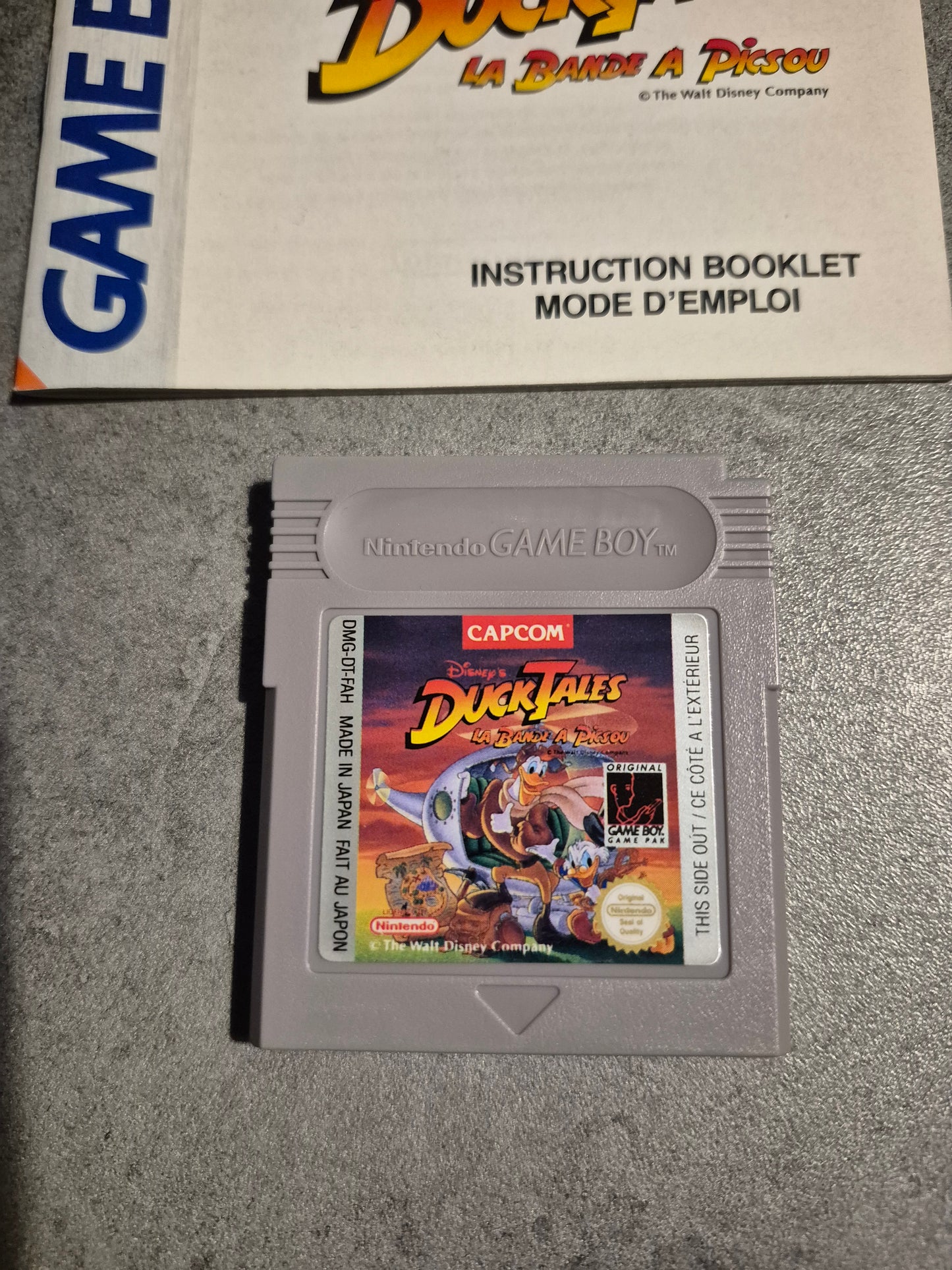 Jeu Disney's Duck Tales La Bande à Picsou - Nintendo Game Boy pal Fah