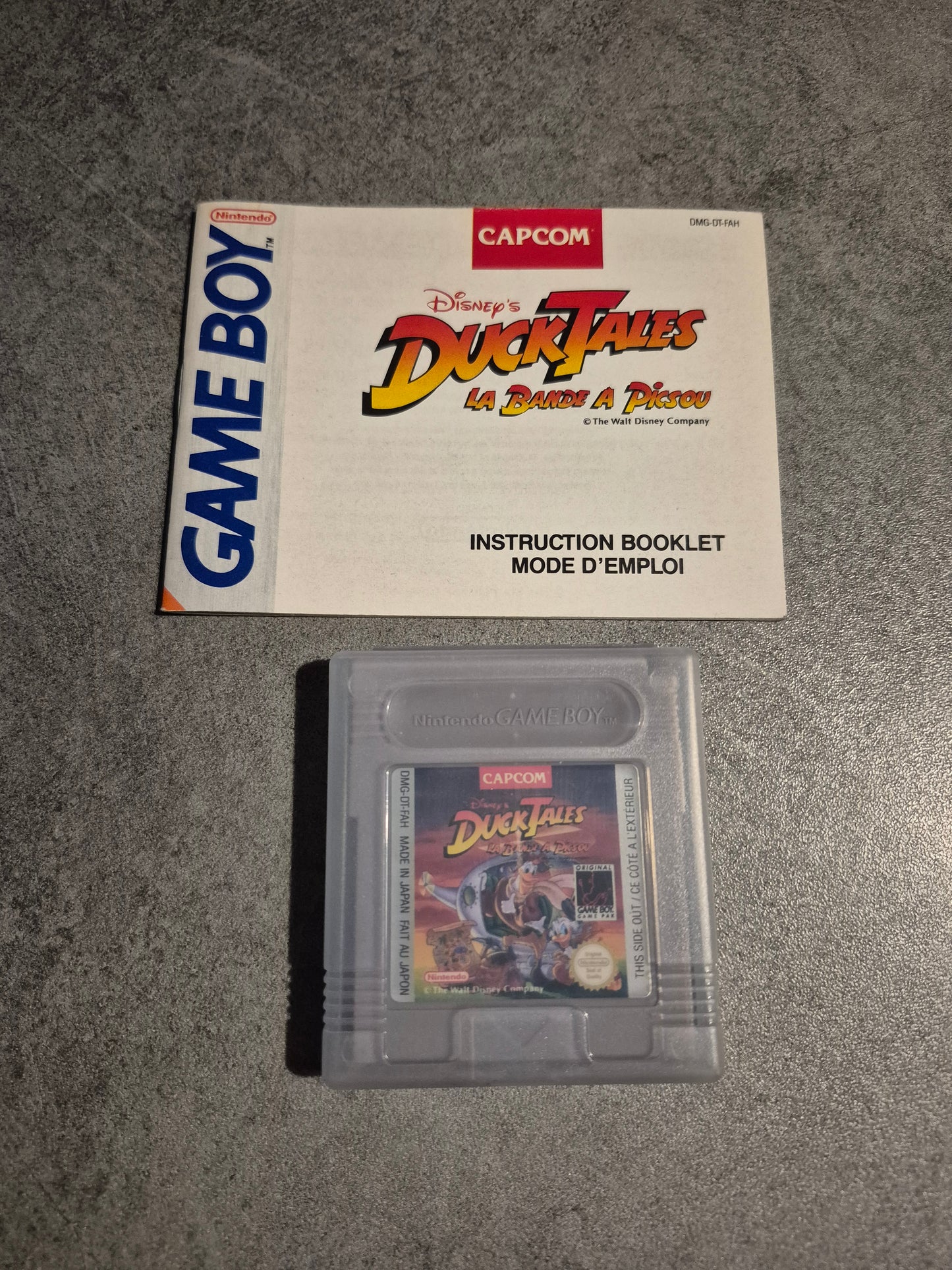Jeu Disney's Duck Tales La Bande à Picsou - Nintendo Game Boy pal Fah