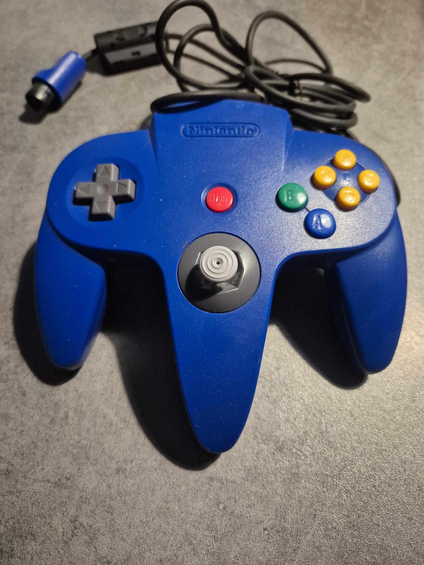 Manette Filaire Nintendo N64 Bleu - Controller N64