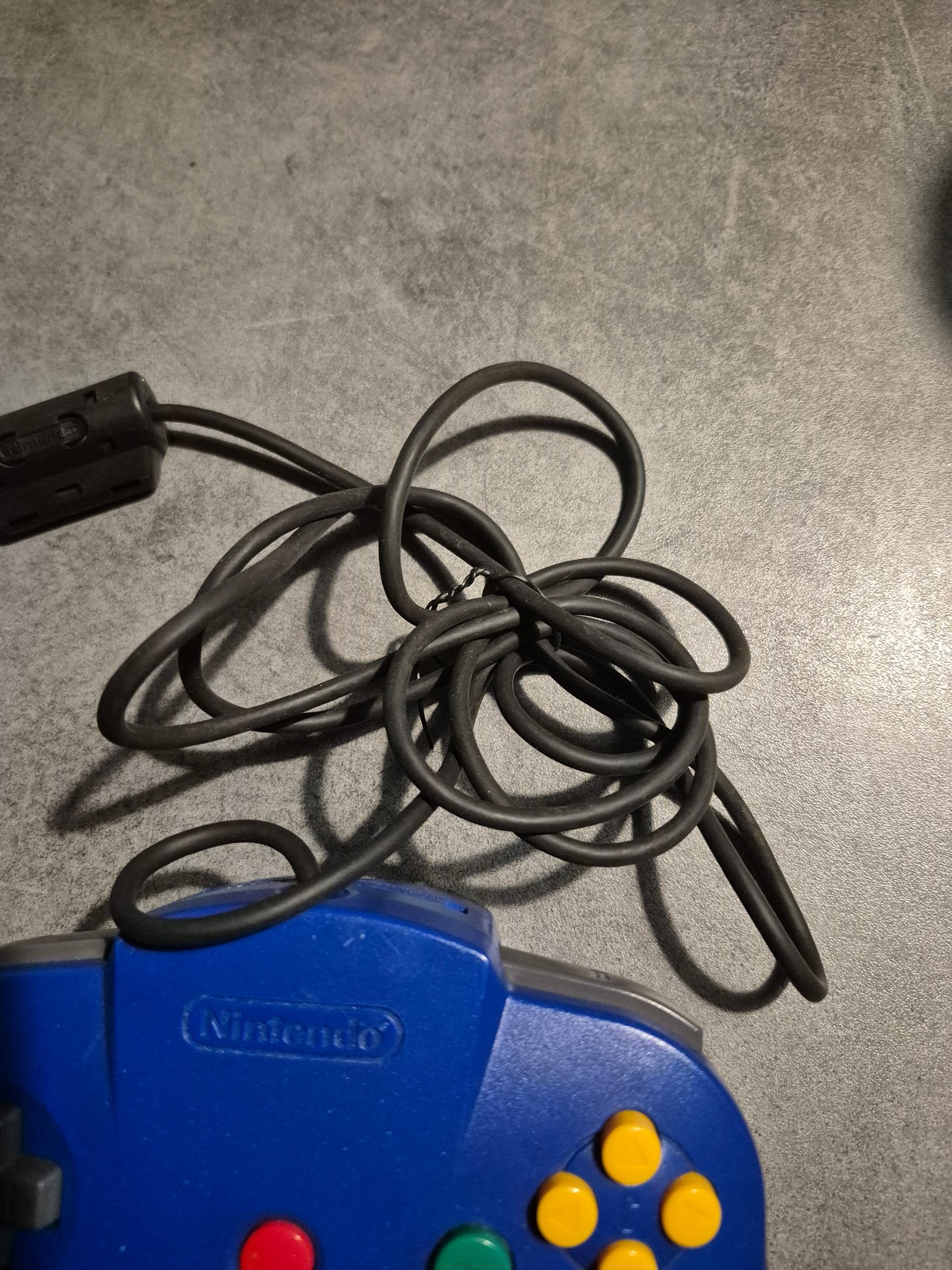Manette Filaire Nintendo N64 Bleu - Controller N64