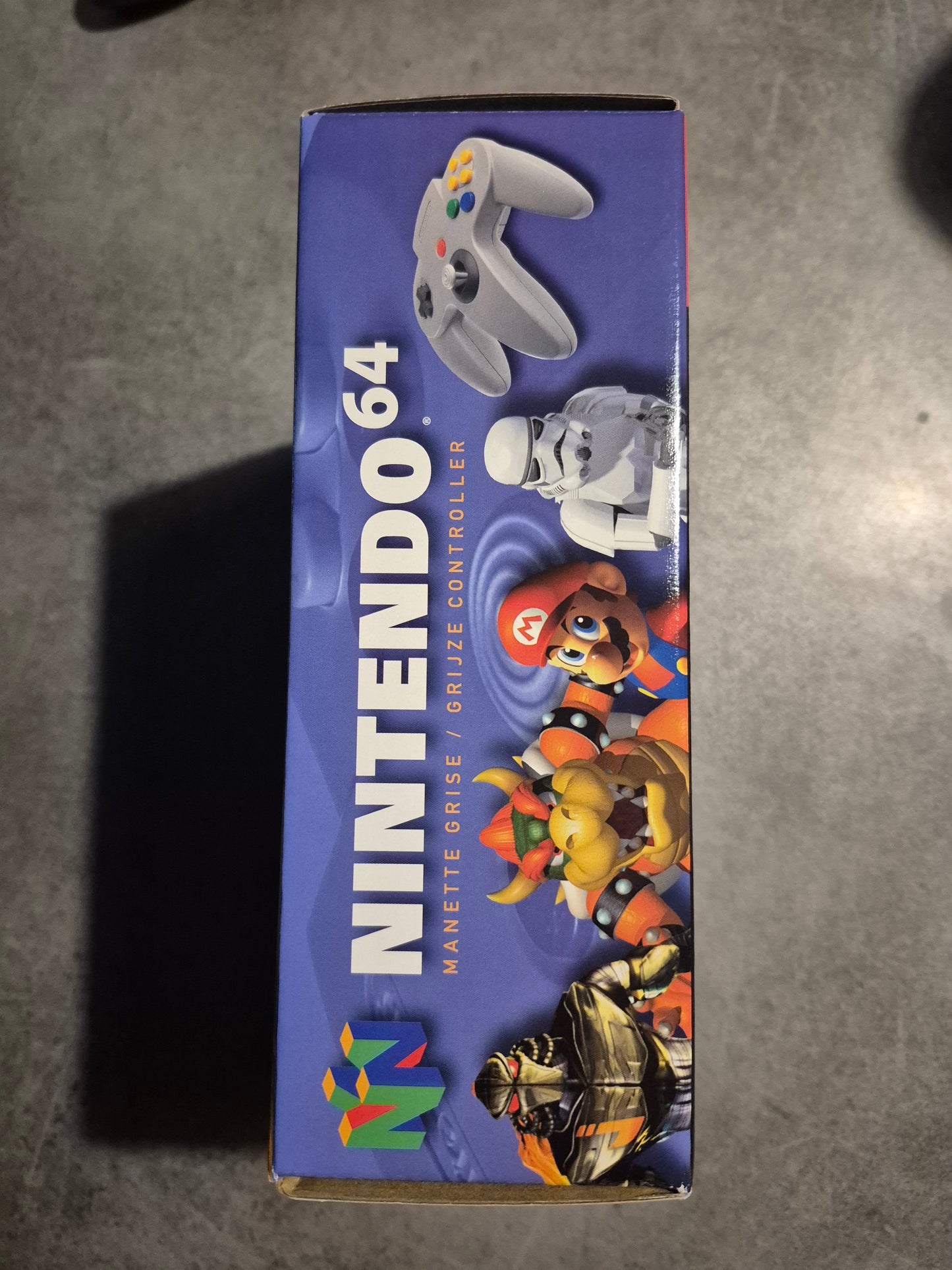 Boite VIDE de manette Nintendo 64 grise n64