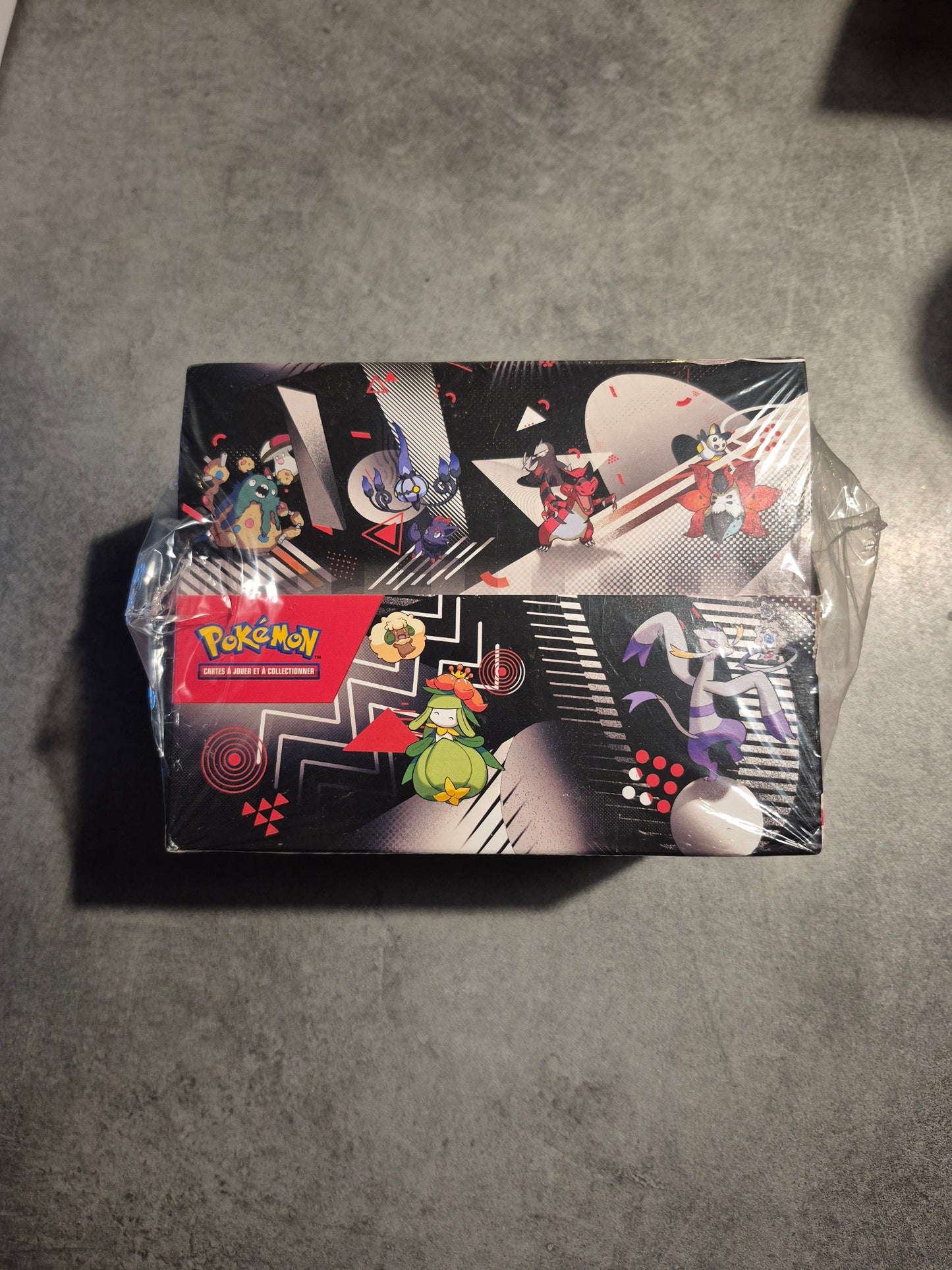 Pokémon Display Mini tin Foudre Noire Flamme Blanche EV 10.5 Neuf Scellé Fr