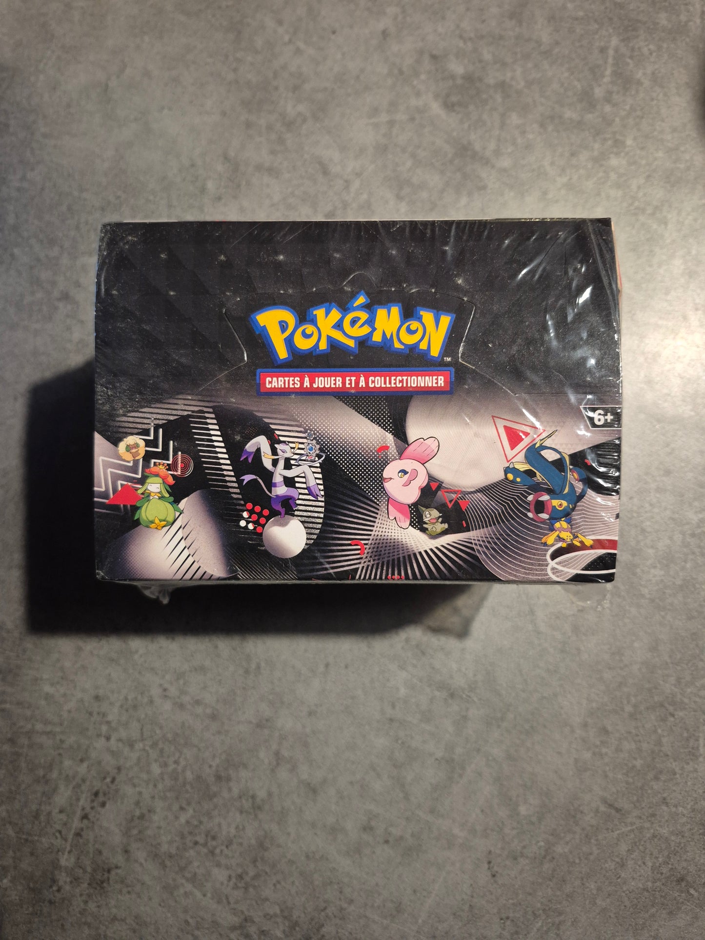 Pokémon Display Mini tin Foudre Noire Flamme Blanche EV 10.5 Neuf Scellé Fr