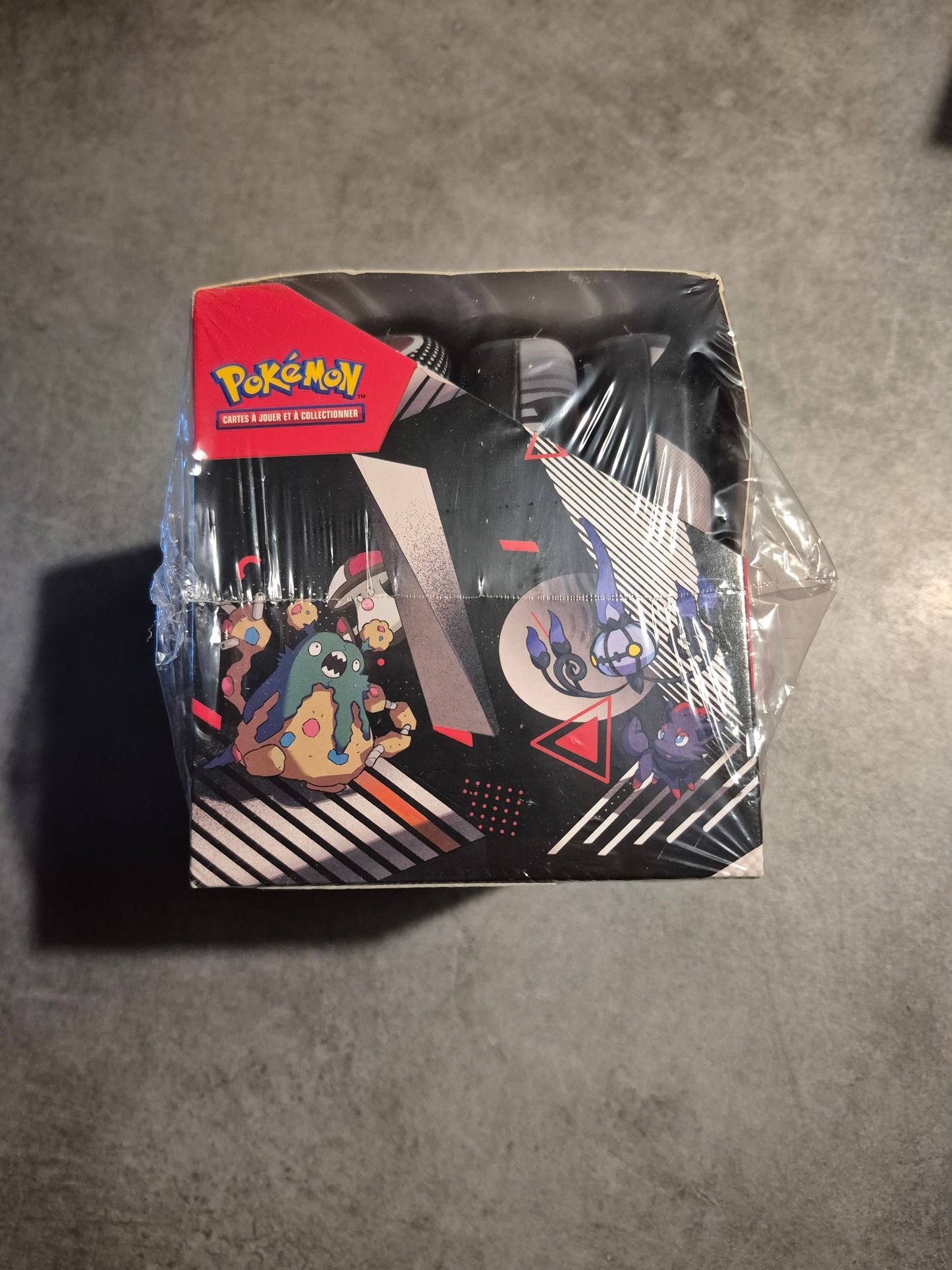 Pokémon Display Mini tin Foudre Noire Flamme Blanche EV 10.5 Neuf Scellé Fr