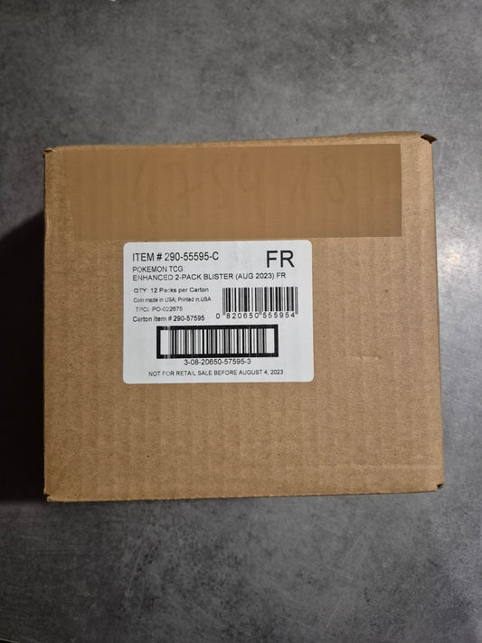 Display DuoPack EB7 EV2 FR- Évolution Céleste + Booster Évolution A Paldea Neuf Scellé