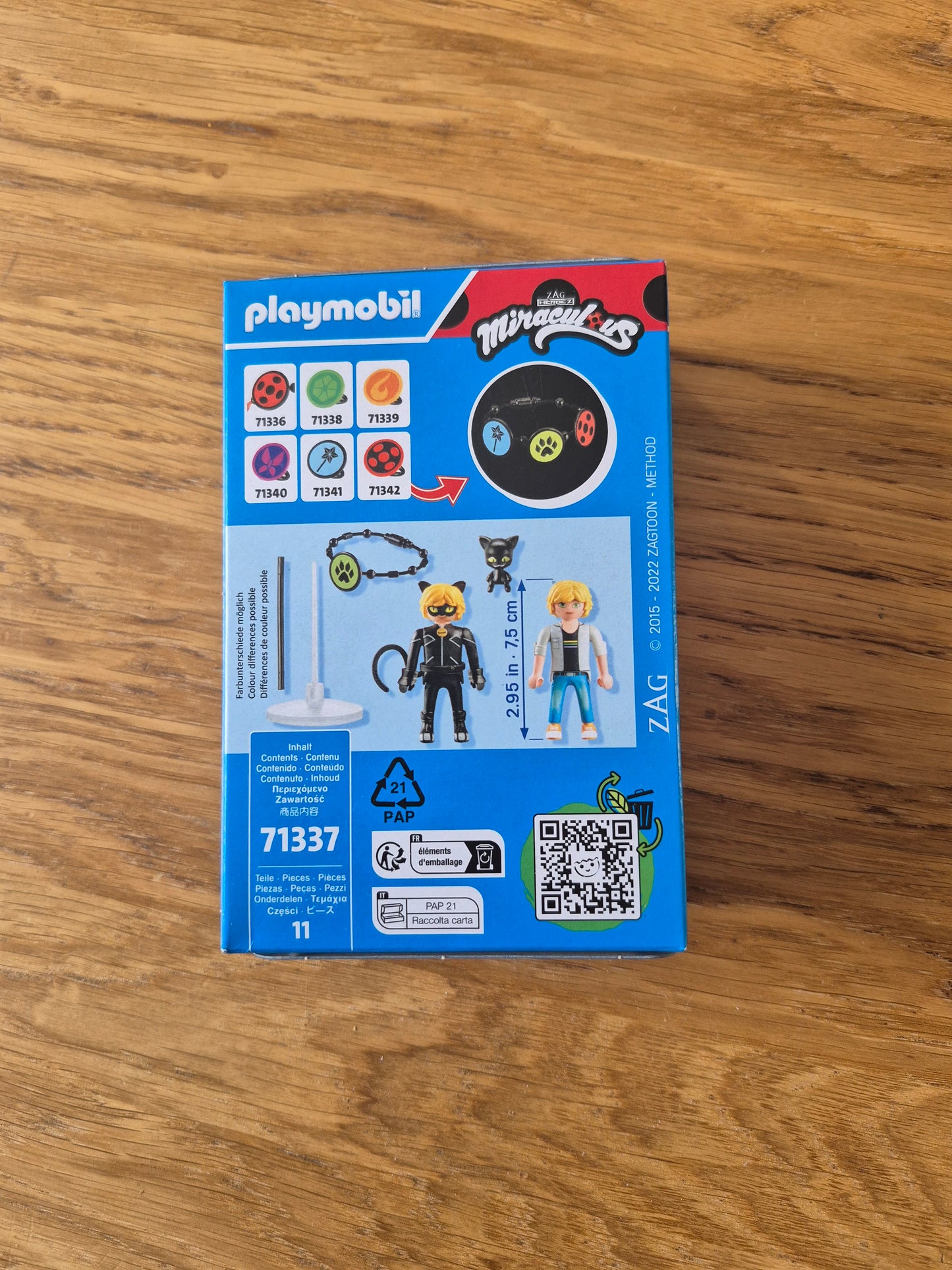 Playmobil Miraculous 71337 - Miraculous : Adrien & Chat Noir - Neuf Scellé