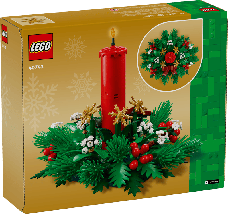 Lego 40743 - Centre de table de Noël - Neuf Scellé
