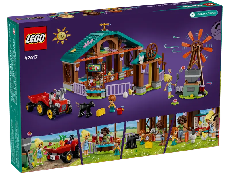 LEGO 42617 - Le refuge des animaux de la ferme - Friends - Neuf Scellé