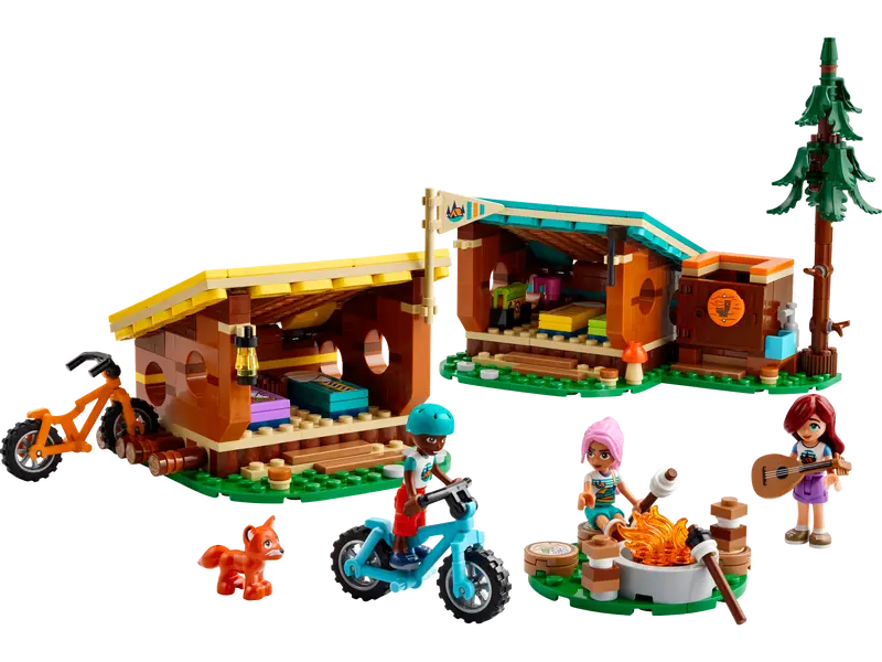 42624 LEGO Friends - Les cabanes chaleureuses de la base de loisirs - Neuf Scellé