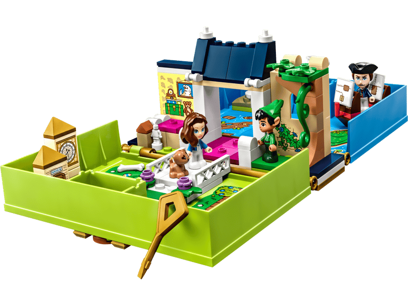 Lego Disney 43220 Les aventures de Peter Pan et Wendy livre d'aventures Neuf