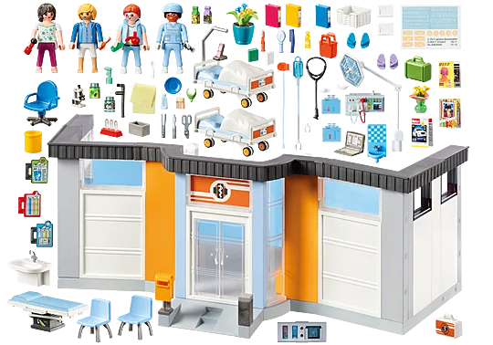 Clinique équipée - 70191 - Neuf Scellé - Playmobil