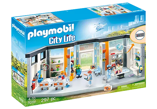 Clinique équipée - 70191 - Neuf Scellé - Playmobil