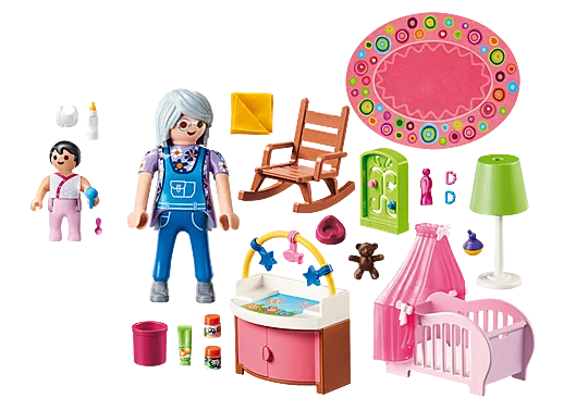Playmobil Dollhouse 70210 - Chambre de bébé - Neuf Scellé