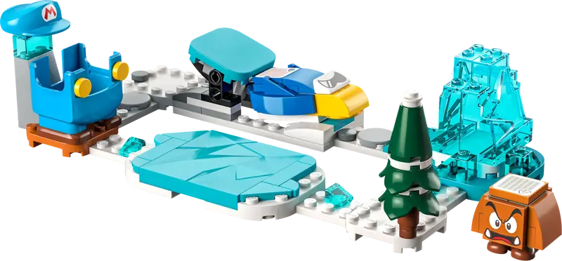 Lego Super Mario 71415 Ensemble d'extension Costume de Mario de glace et monde - Neuf Scellé