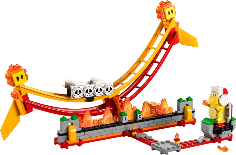 71416 - LEGO® Super Mario - Ensemble d'Extension Le Manège de la Vague de Lave - Neuf Scellé