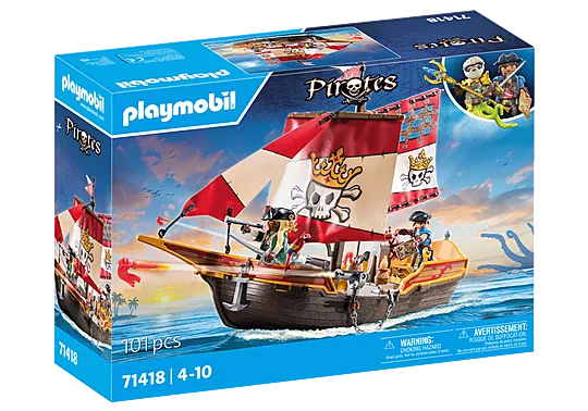 71418 – Playmobil Pirates – Chaloupe des pirates - Neuf Scellé