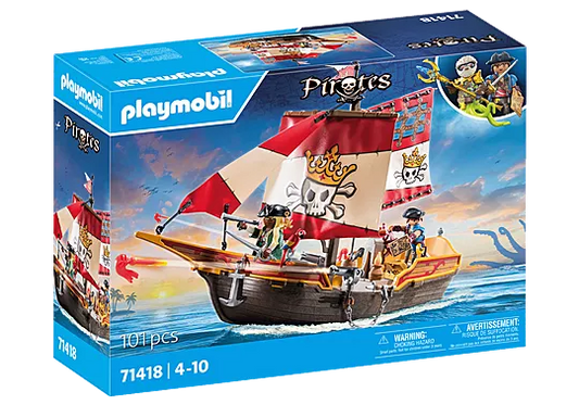71418 – Playmobil Pirates – Chaloupe des pirates - Neuf Scellé