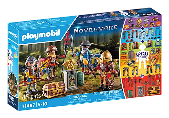 Playmobil 71487 My Figures : Chevaliers Novelmore - Neuf Scellé