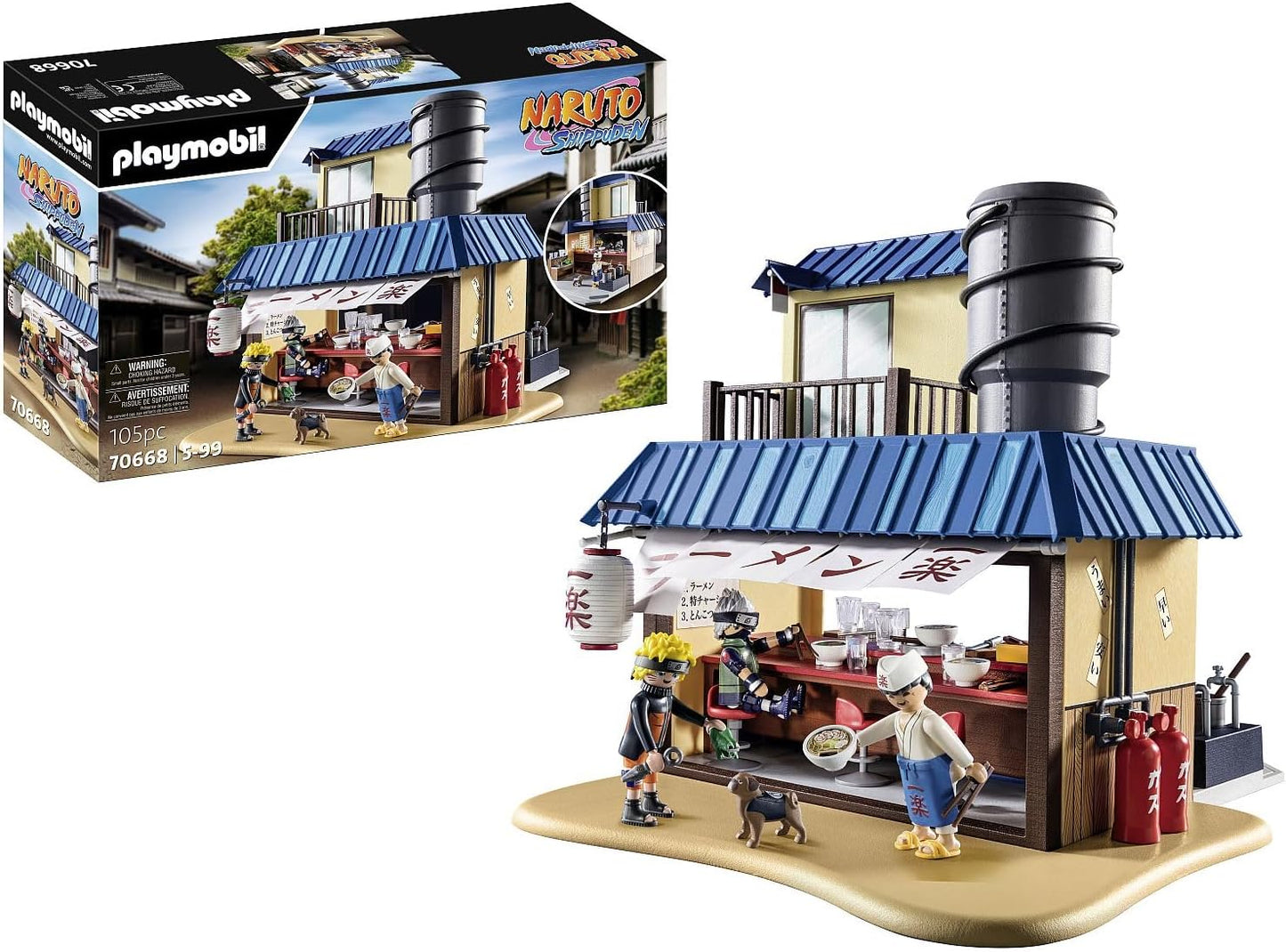 70668 - Playmobil Naruto Shippuden - Restaurant Ramen Ichiraku Neuf Scellé