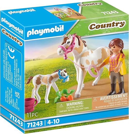 Playmobil 71243 Jument et Poulain - Country - Le Club d'équitation - Neuf Scellé
