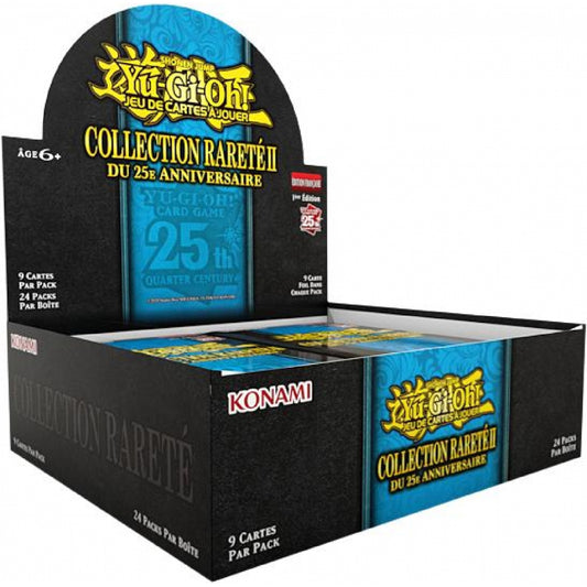 Yu-Gi-Oh! Display de 24 boosters : Collection Rareté 2 du 25e Anniversaire