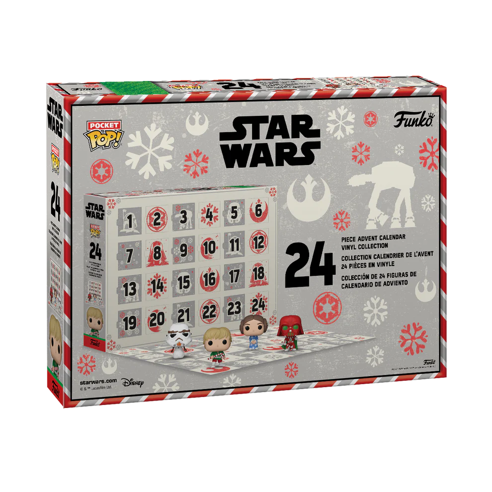 Calendrier de l'avent Star Wars - Pocket Pop! - Funko - Neuf - 2022