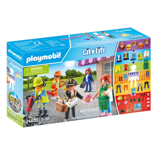 71402 – Playmobil My Figures - Métiers - City Life - Neuf