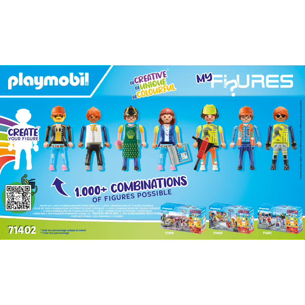 71402 – Playmobil My Figures - Métiers - City Life - Neuf