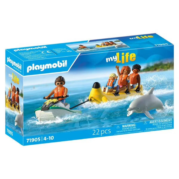71905 - Playmobil My Life - Scooter des mers et banane tractée - Neuf Scellé