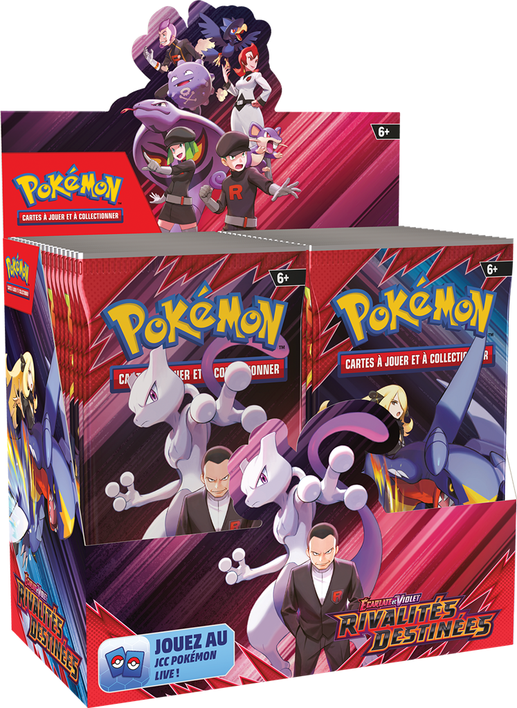Display Pokémon EV10 Rivalités Déstinées FR Neuf Officiel Scellé