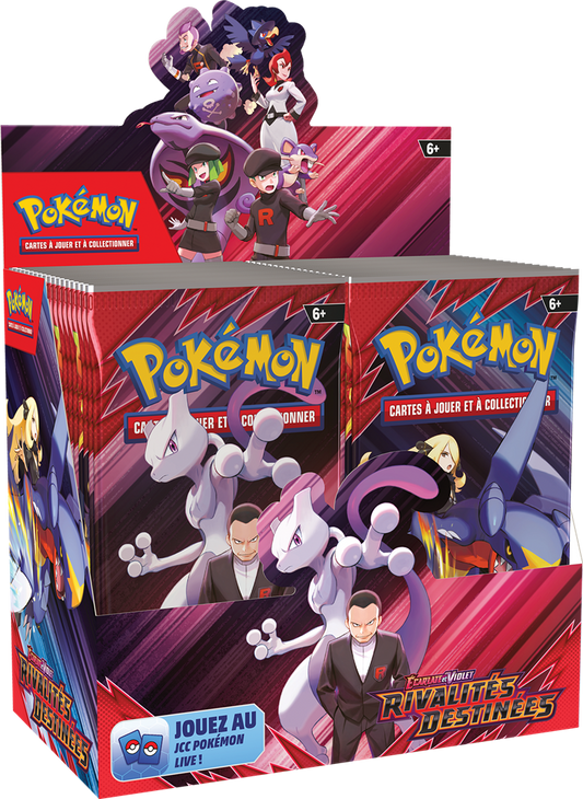 Display Pokémon EV10 Rivalités Déstinées FR Neuf Officiel Scellé
