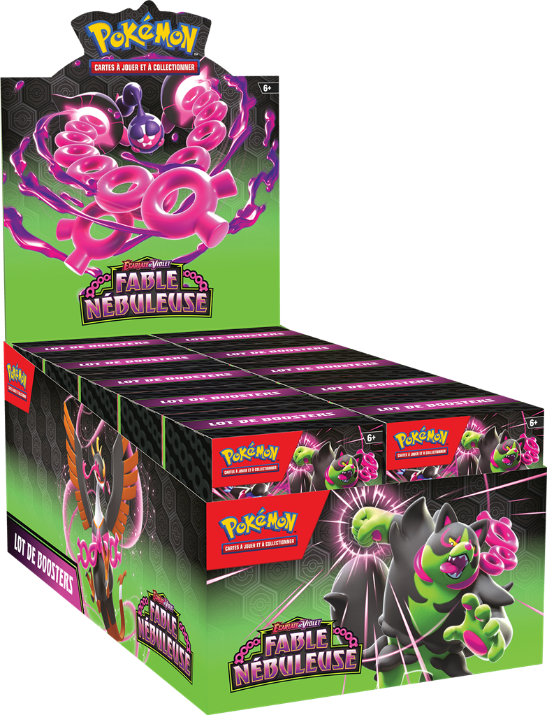 Pokémon - EV6.5 - Fable Nébuleuse - Display de 10 X Bundle de 6 boosters - Neuf FR