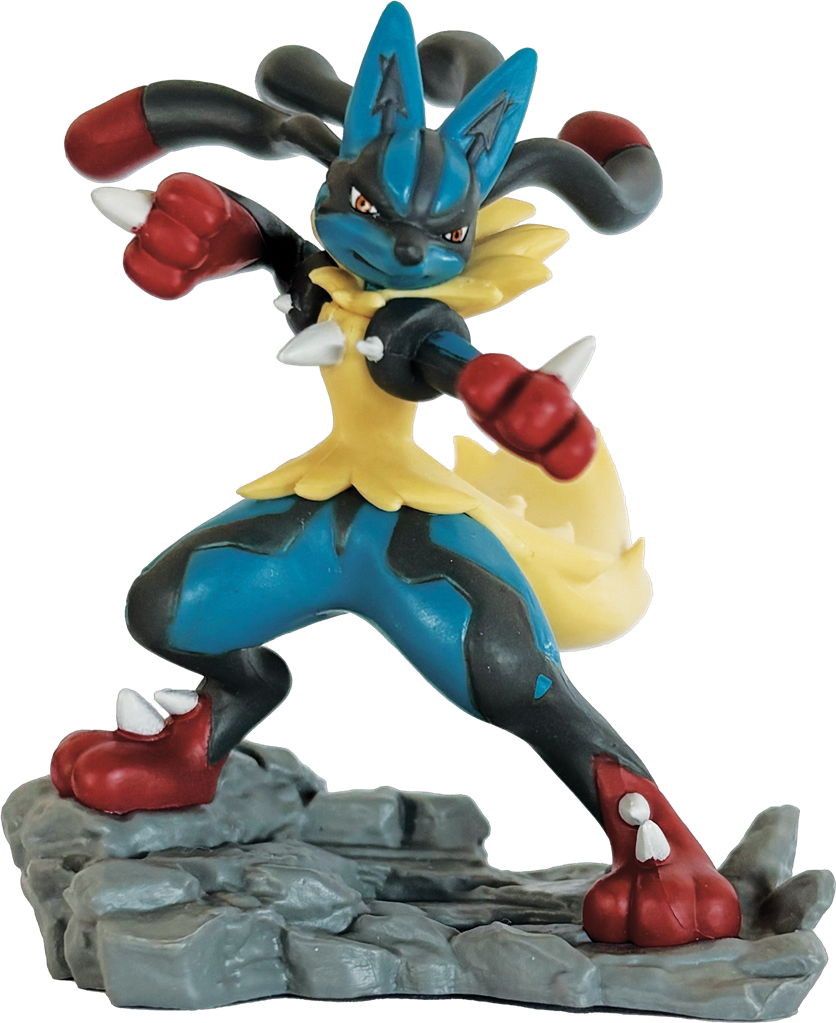 Coffret Pokémon Premium Figurine Mega Lucario Ex ME01 Neuf Scellé Fr