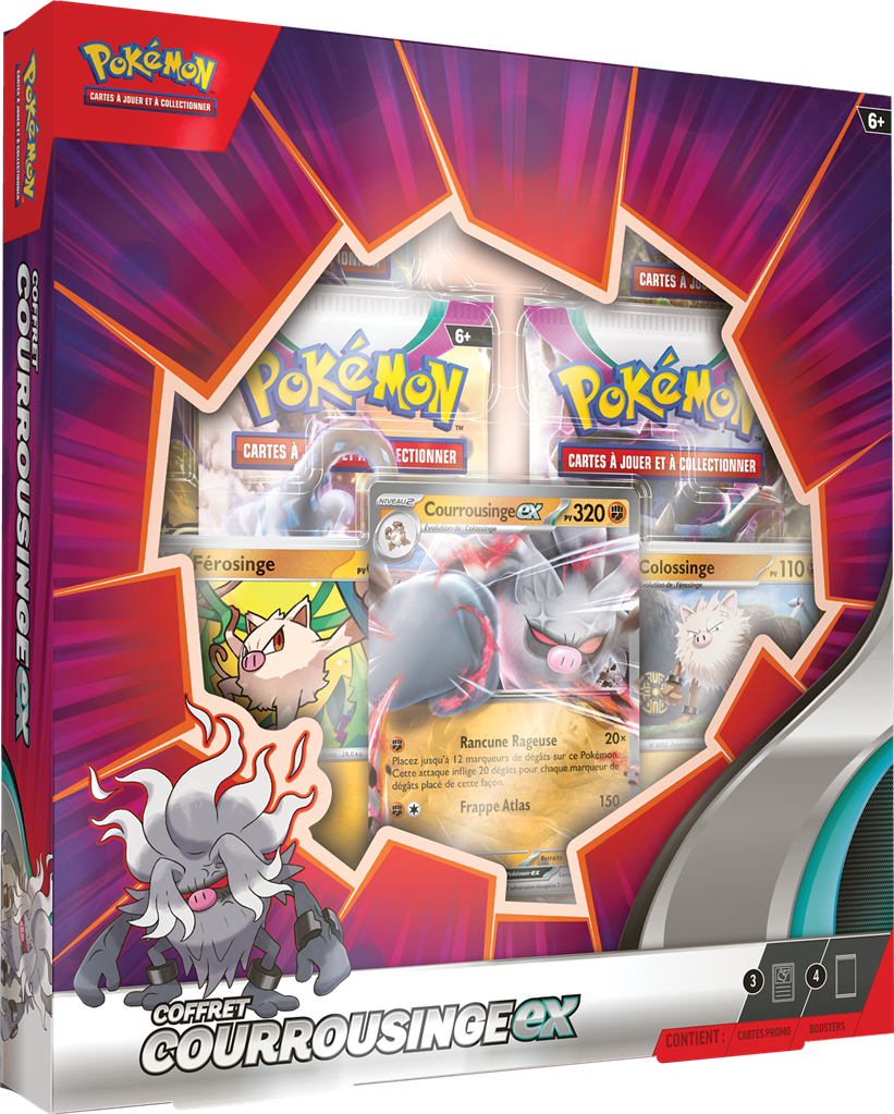Pokémon - Coffret Juillet 2023 : Courrousinge ex