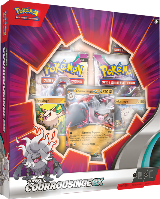 Pokémon - Coffret Juillet 2023 : Courrousinge ex