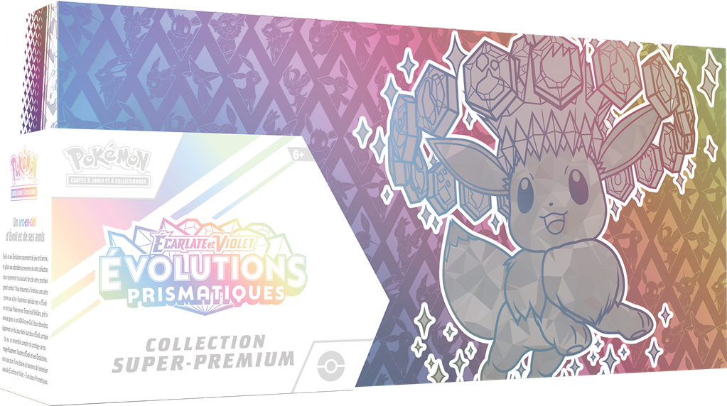 Coffret Pokémon super premium collection évoli EV08.5 évolutions prismatiques neuf scellé Fr