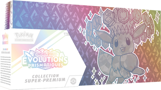 Coffret Pokémon super premium collection évoli EV08.5 évolutions prismatiques neuf scellé Fr
