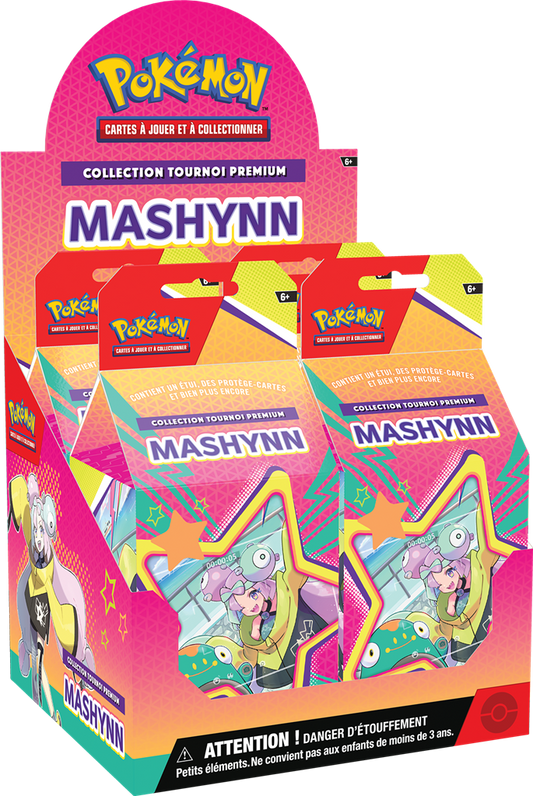 Display Pokemon 4 Coffret Mashynn Collection Tournoi Premium Fr Neuf Scellé