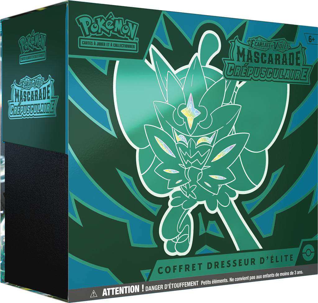 Coffret Dresseur D’Élite ETB Pokémon Mascarade Crépusculaire EV 06 – Neuf