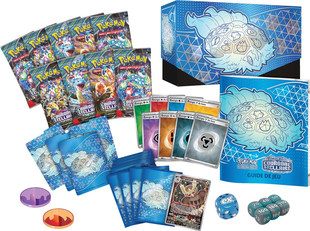 Coffret Dresseur D’Élite ETB Pokémon Couronne Stellaire EV 07 – Neuf